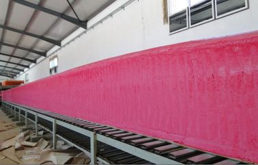 Espuma contínua horizontal da esponja que faz a máquina, máquina de baixo nível de ruído da espuma do plutônio