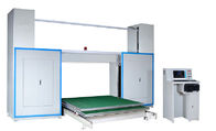Tipo horizontal máquina de corte diferente da forma da esponja do contorno do CNC para o descanso e os brinquedos