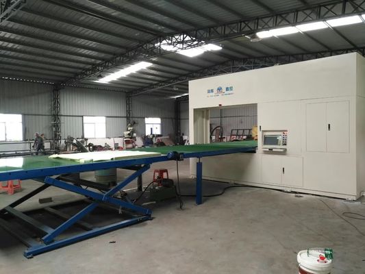 Máquina de corte de blocos de espuma vertical para eletricidade com velocidade de corte ajustável