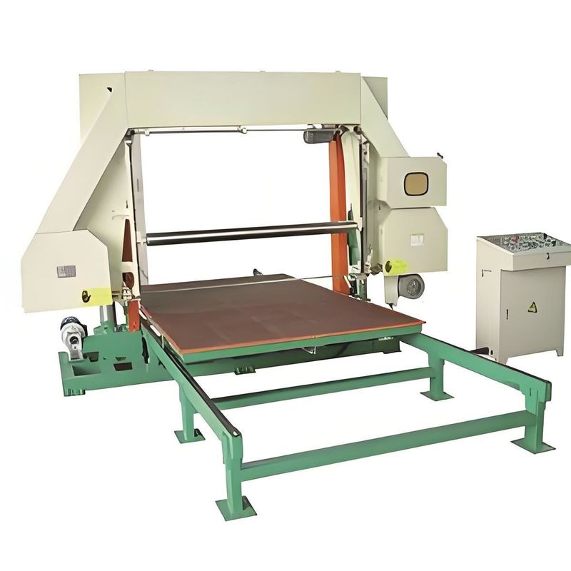 8.92 kW de potência nominal Máquina de corte horizontal de espuma para fabricação de espuma