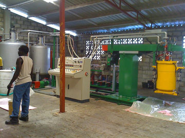 Linha de produção reciclada automática de alta velocidade da espuma com vapor para a esponja high-density