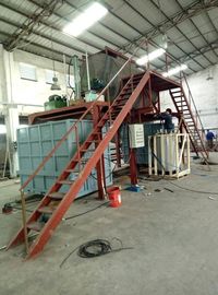 A espuma reciclada que faz a máquina (com vapor) para a esponja Waste recicla a utilização